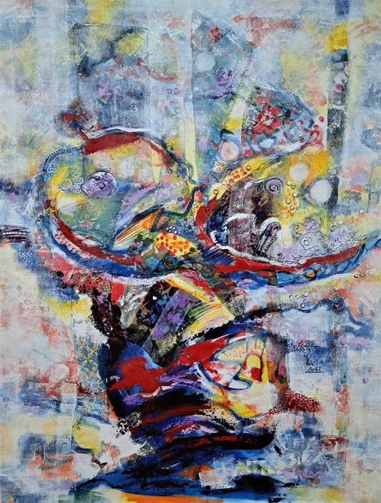 Fabrics #1 (100 x 129 cm)