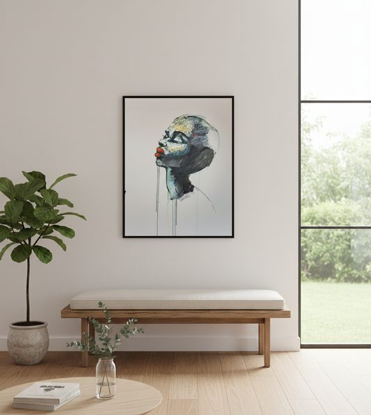 Face #45 ( 120 x 150 cm)