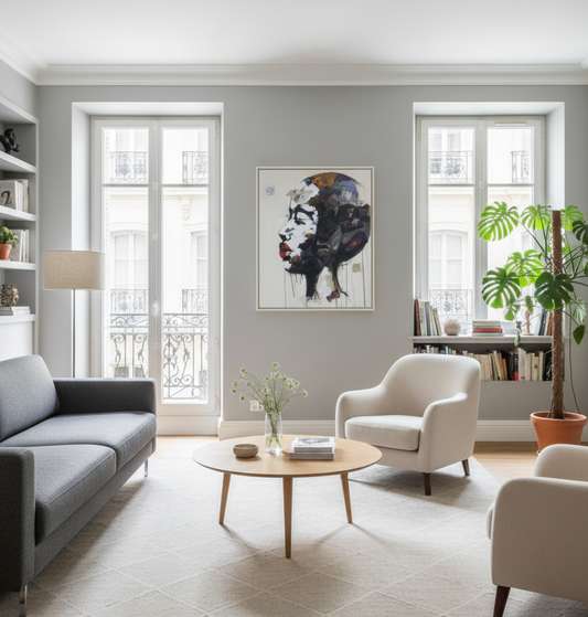 Face #49 (110 x 130 cm)