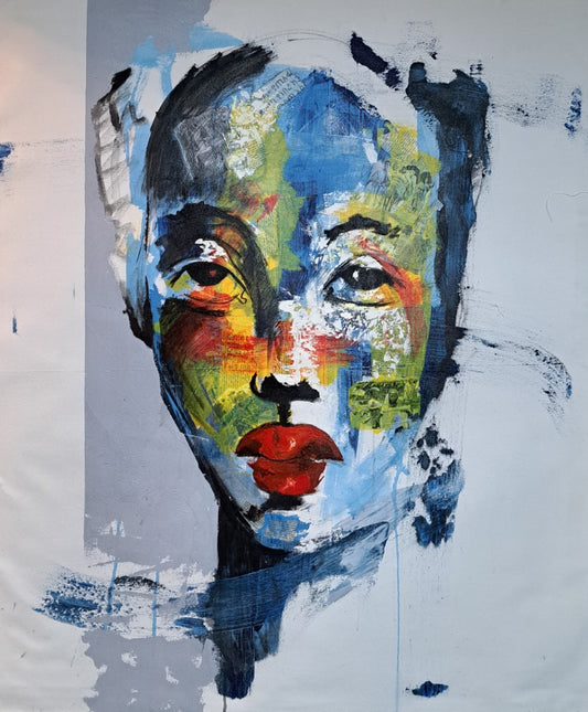 Face #70 (109 x 129 cm)