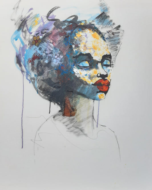 Face #21 (89 x 110 cm)