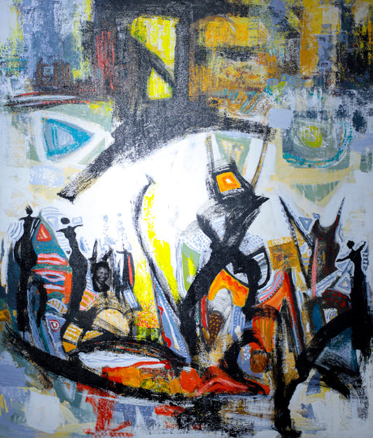 The Light Path - Spirit Edition #5 (130 x 150 cm)