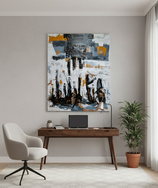 The Light Path (Earth Edition) #15 (110 cm x 129 cm)