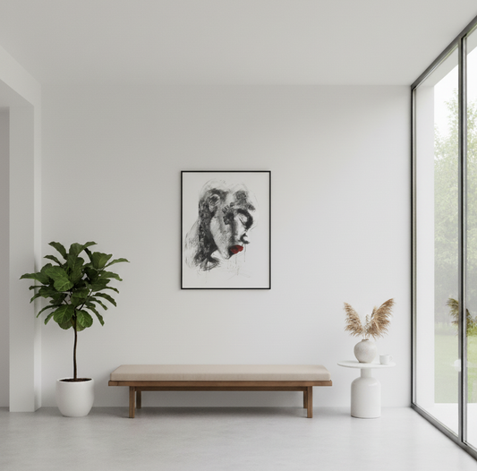 Face #31 (110 x 129 cm)